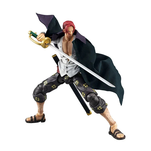 One Piece: Red-haired Shanks Ver. 1.5 - Variable Action Heroes - Actionfigur - 18 cm