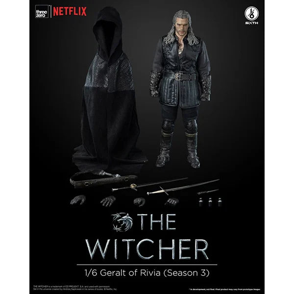 Witcher: Geralt of Rivia (Season 3) - Actionfigur 1/6 - 31 cm