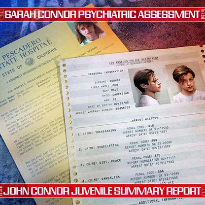 Terminator: Geschenkbox - The Connor Files Kit - Replik 1/1