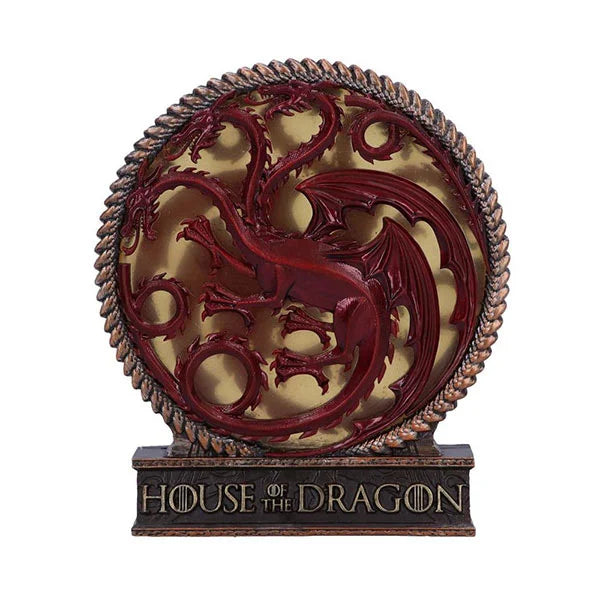 House of the Dragon: Logo - LED-Lampe - 20 cm