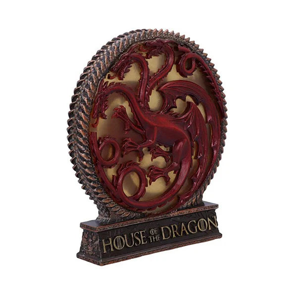 House of the Dragon: Logo - LED-Lampe - 20 cm