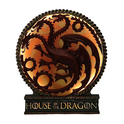House of the Dragon: Logo - LED-Lampe - 20 cm
