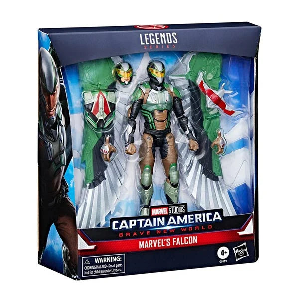 Marvel Legends: Captain America (Brave New World) - Falcon - Actionfigur - G0159 - 15 cm