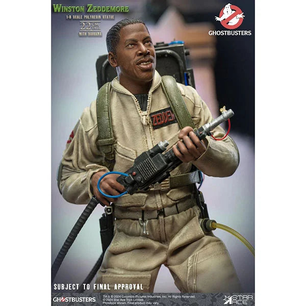 Ghostbusters: Winston Zeddemore - Resin Statue 1/8 - 22 cm