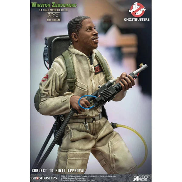Ghostbusters: Winston Zeddemore - Resin Statue 1/8 - 22 cm