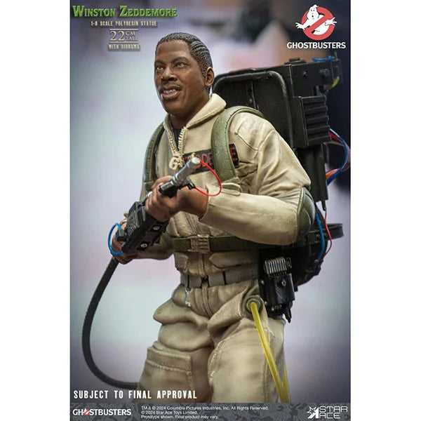 Ghostbusters: Winston Zeddemore - Resin Statue 1/8 - 22 cm