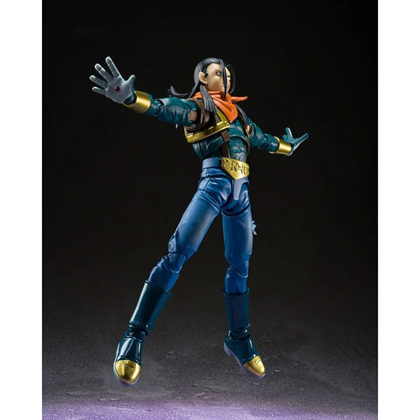 Dragon Ball GT: Super Android 17 - S.H. Figuarts - Actionfigur - 15 cm