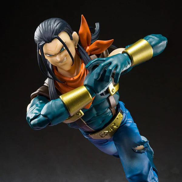 Dragon Ball GT: Super Android 17 - S.H. Figuarts - Actionfigur - 15 cm