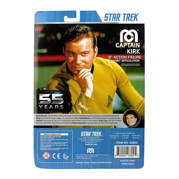 Star Trek: TOS - Kirk (55th Anniversary) - Actionfigur - 20 cm