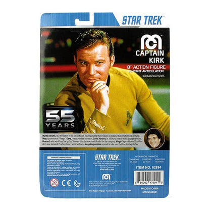 Star Trek: TOS - Kirk (55th Anniversary) - Actionfigur - 20 cm
