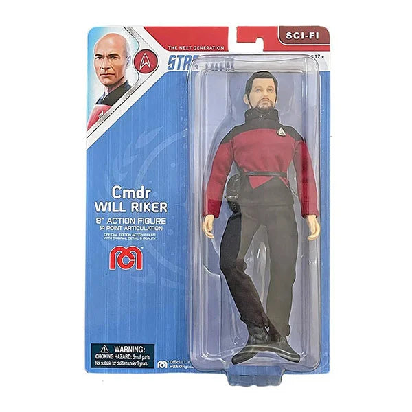 Star Trek: TNG - Cmdr Will Riker - Actionfigur - 20 cm
