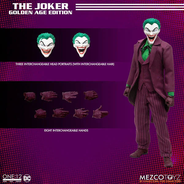 DC Comics: The Joker (Golden Age Edition) - Actionfigur 1/12 - 16 cm