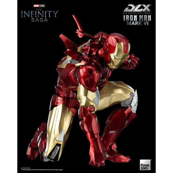 Iron Man: Infinity Saga - Iron Man Mark 6 - DLX Actionfigur - 17.5 cm