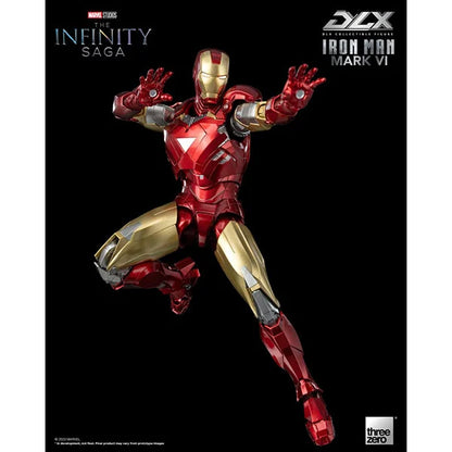 Iron Man: Infinity Saga - Iron Man Mark 6 - DLX Actionfigur - 17.5 cm