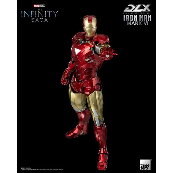 Iron Man: Infinity Saga - Iron Man Mark 6 - DLX Actionfigur - 17.5 cm