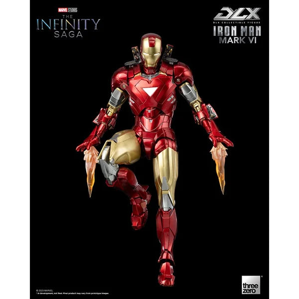 Iron Man: Infinity Saga - Iron Man Mark 6 - DLX Actionfigur - 17.5 cm