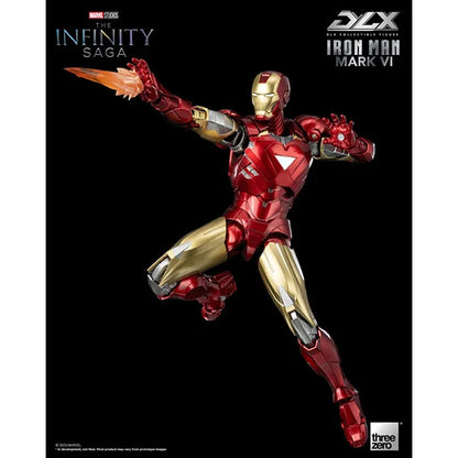 Iron Man: Infinity Saga - Iron Man Mark 6 - DLX Actionfigur - 17.5 cm