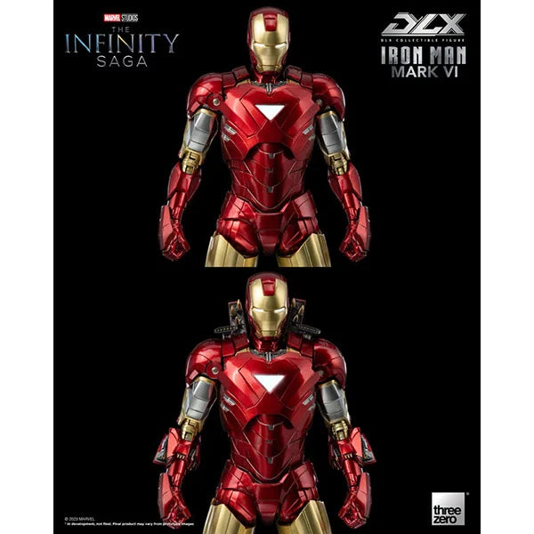 Iron Man: Infinity Saga - Iron Man Mark 6 - DLX Actionfigur - 17.5 cm
