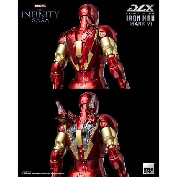 Iron Man: Infinity Saga - Iron Man Mark 6 - DLX Actionfigur - 17.5 cm
