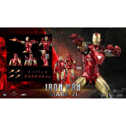 Iron Man: Infinity Saga - Iron Man Mark 6 - DLX Actionfigur - 17.5 cm