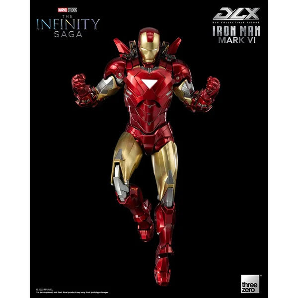 Iron Man: Infinity Saga - Iron Man Mark 6 - DLX Actionfigur - 17.5 cm