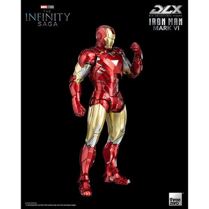Iron Man: Infinity Saga - Iron Man Mark 6 - DLX Actionfigur - 17.5 cm