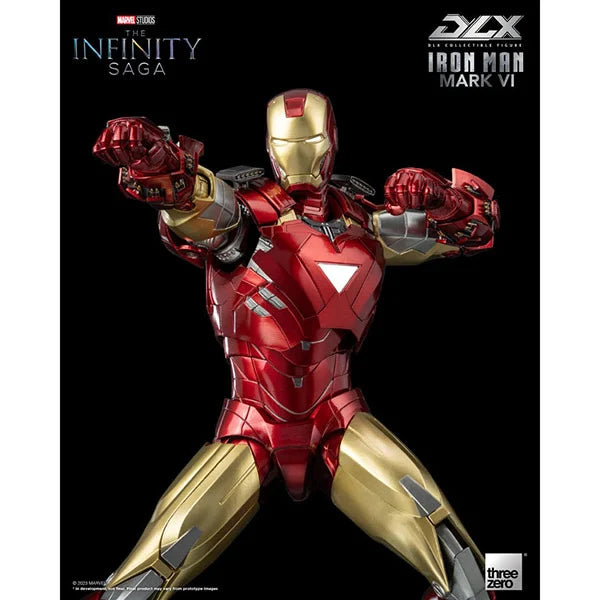 Iron Man: Infinity Saga - Iron Man Mark 6 - DLX Actionfigur - 17.5 cm