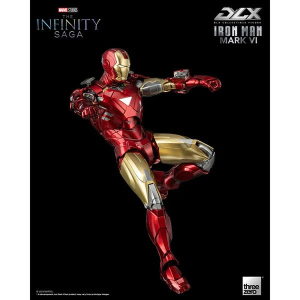 Iron Man: Infinity Saga - Iron Man Mark 6 - DLX Actionfigur - 17.5 cm