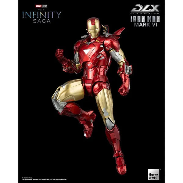 Iron Man: Infinity Saga - Iron Man Mark 6 - DLX Actionfigur - 17.5 cm