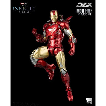 Iron Man: Infinity Saga - Iron Man Mark 6 - DLX Actionfigur - 17.5 cm