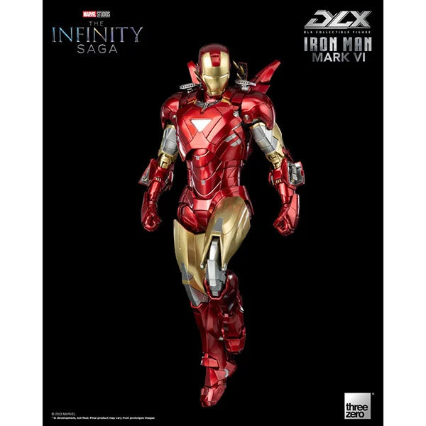 Iron Man: Infinity Saga - Iron Man Mark 6 - DLX Actionfigur - 17.5 cm