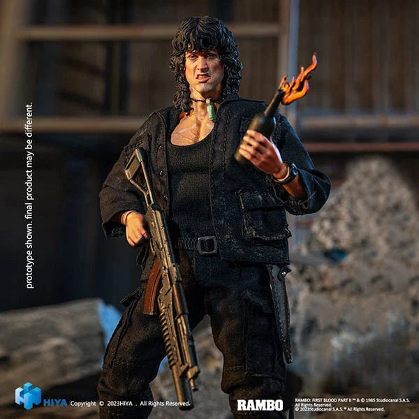Rambo: First Blood III - John Rambo - Exquisite Super Actionfigur 1/12 - 16 cm