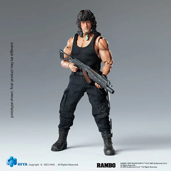 Rambo: First Blood III - John Rambo - Exquisite Super Actionfigur 1/12 - 16 cm