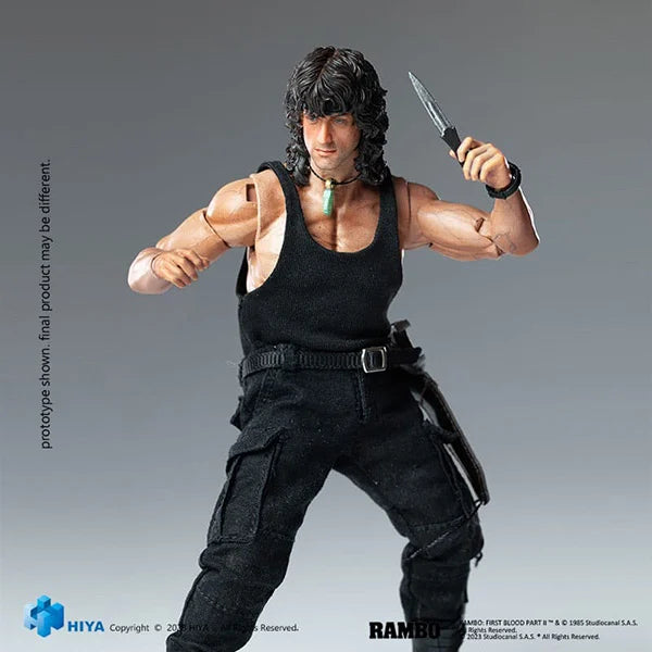 Rambo: First Blood III - John Rambo - Exquisite Super Actionfigur 1/12 - 16 cm