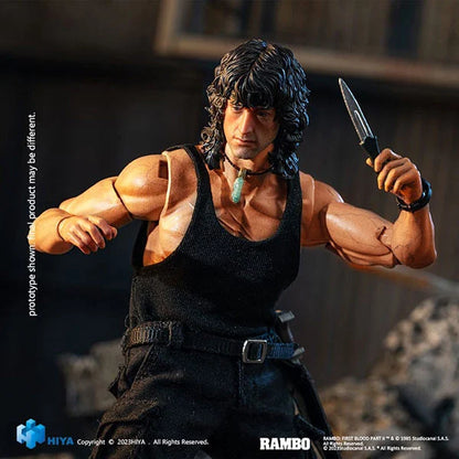 Rambo: First Blood III - John Rambo - Exquisite Super Actionfigur 1/12 - 16 cm