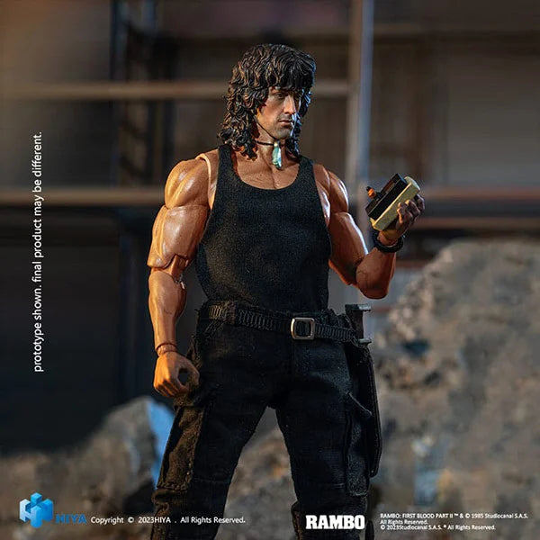 Rambo: First Blood III - John Rambo - Exquisite Super Actionfigur 1/12 - 16 cm
