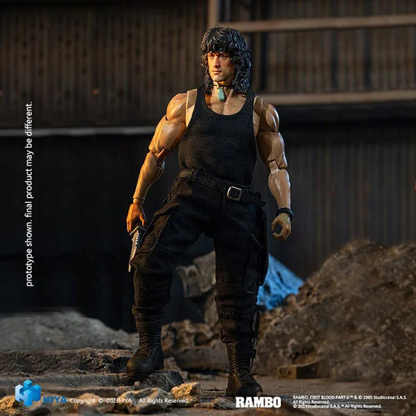Rambo: First Blood III - John Rambo - Exquisite Super Actionfigur 1/12 - 16 cm
