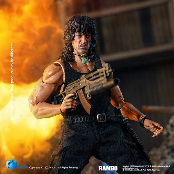 Rambo: First Blood III - John Rambo - Exquisite Super Actionfigur 1/12 - 16 cm