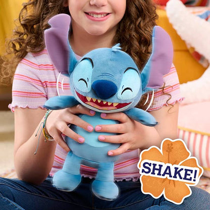Lilo & Stitch: Plüschfigur - Stitch mit Sound- und Bewegungsfunktion - 28 cm