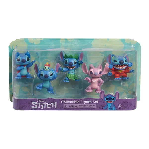 Lilo & Stitch: Stitch - 5er Figurenset - 7 cm