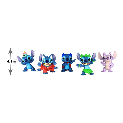 Lilo & Stitch: Stitch - 5er Figurenset - 7 cm