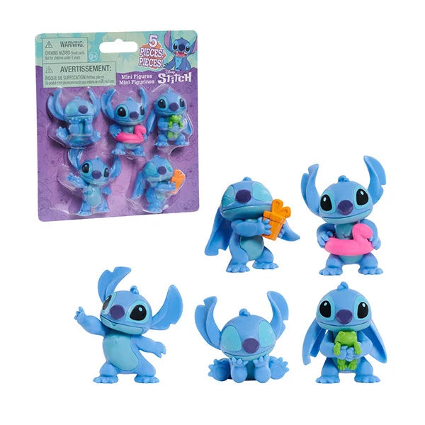 Hol dir die Abenteuer von Disneys Lilo und Stitch mit dem Stitch-Sammelfigurenset nach Hause!
