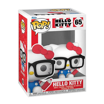 Funko: POP! Hello Kitty & Friends - Hello Kitty Nerd - 65 - 9 cm