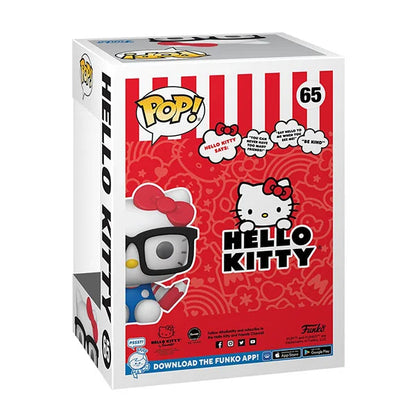 Funko: POP! Hello Kitty & Friends - Hello Kitty Nerd - 65 - 9 cm