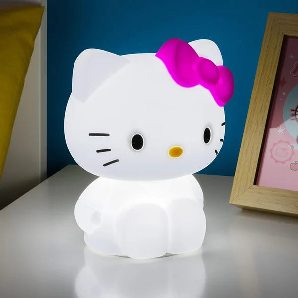 Hello Kitty: Silikon-Leuchte - 18 cm