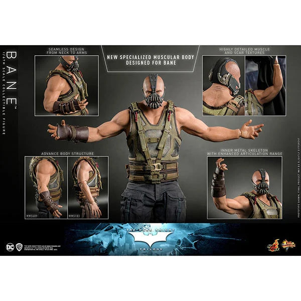 Hot Toys: Bane (The Dark Knight Trilogy) - Movie Masterpiece - Actionfigur 1/6 - 31 cm