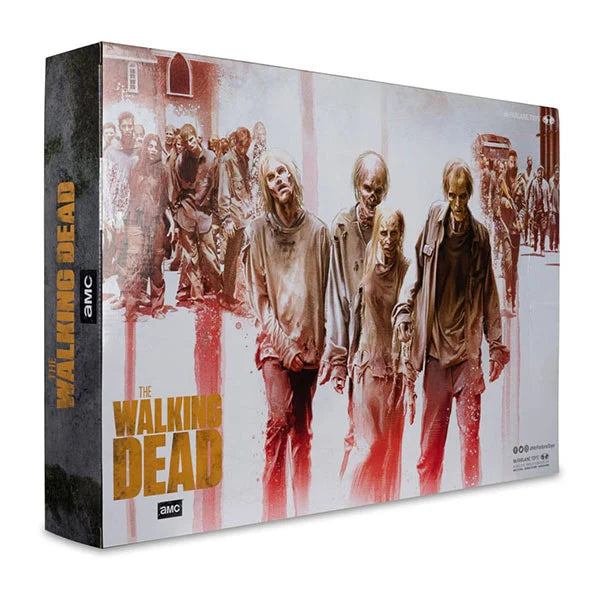 The Walking Dead: Walkers - 4er-Pack Actionfiguren - 13 cm