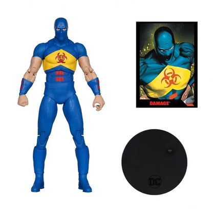 DC Direct Page Punchers: Damage (Kingdom Come) - Platinum Edition -Actionfigur & Comic - 18 cm