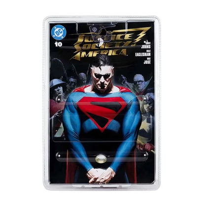 DC Direct Page Punchers: Damage (Kingdom Come) - Platinum Edition -Actionfigur & Comic - 18 cm
