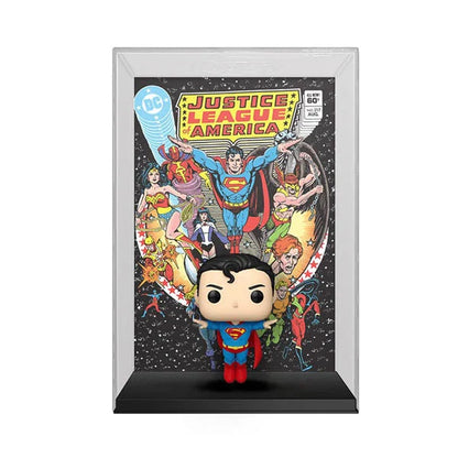 Funko: POP! Heroes - DC Comics - Superman (Justice League of America #217) - Comic Cover Exclusive - 19 - 9 cm